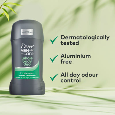 Bamboo & Aloe Whole Body Deodorant Stick 50 ml thumbnail 4