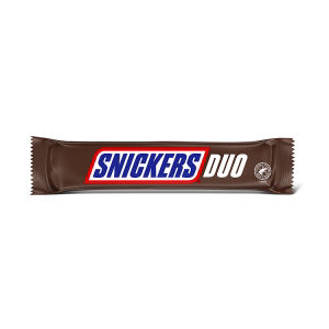 Snickers Duo Peanut Milk Chocolate Bar 68g