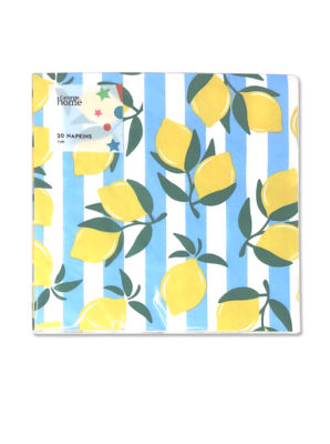 Lemon Napkins 20PK