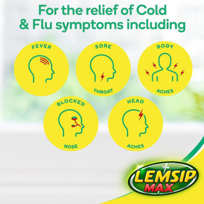 Max Cold & Flu Capsules 8 Capsules thumbnail 3