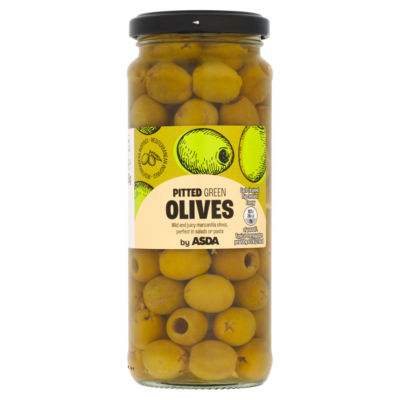 Pitted Green Olives 310g
