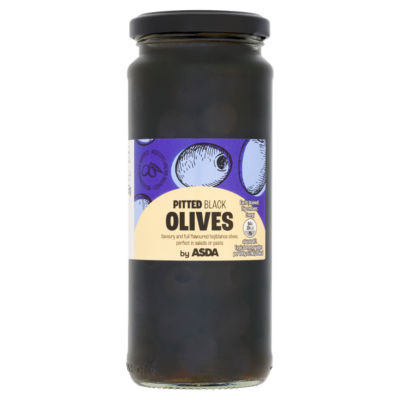 Pitted Black Olives 310g
