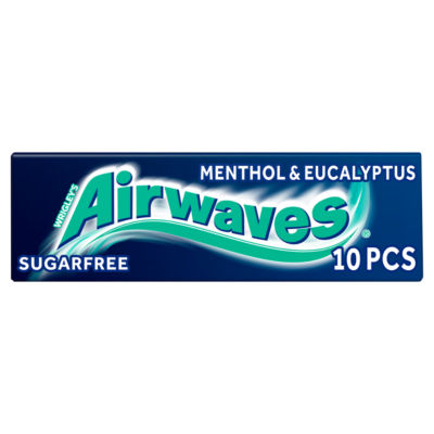 Menthol & Eucalyptus Sugarfree Chewing Gum 10 Pieces thumbnail 2