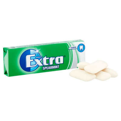 Spearmint Sugarfree Chewing Gum 10 Pieces thumbnail 3