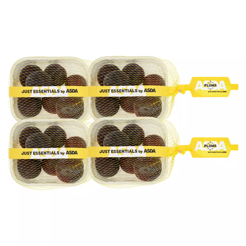 JUST ESSENTIALS by ASDA Plums Stock Up Bundle