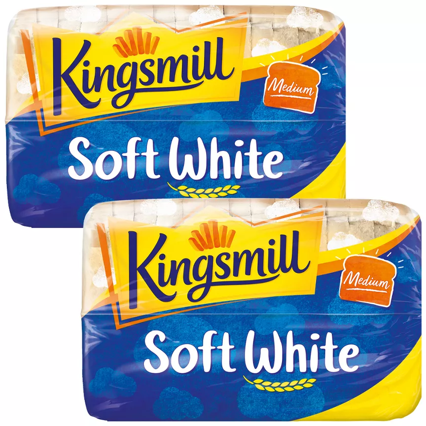Kingsmill Medium Soft White Bread Stock Up Bundle