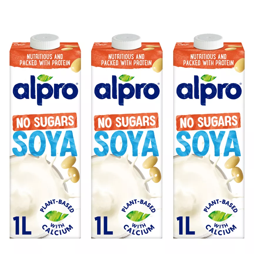 Alpro Alpro Soya No Sugars Long Life Drink Stock Up Bundle