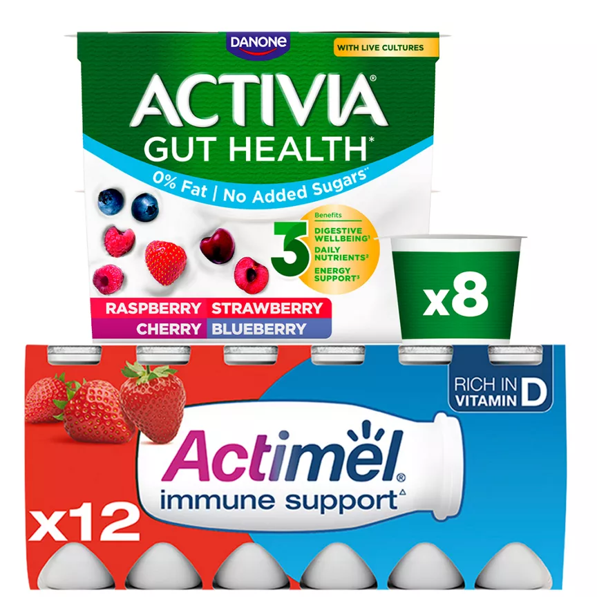 Activia Yoghurt & Actimel Yoghurt Drink Bundle