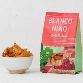 Blanco Nino Chilli & Lime White Corn Tortilla Chips thumbnail 3