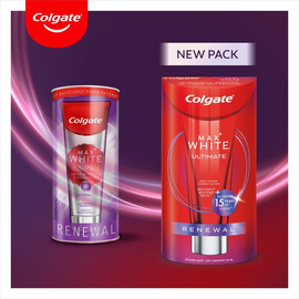 Colgate Max White Ultimate Renewal At Home Teeth Whitening Toothpaste thumbnail 4