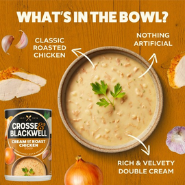Crosse and Blackwell Best of British Cream of Roast Chicken Soup thumbnail 2