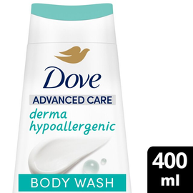 Dove Hypoallergenic Advanced Care Body Wash Shower Gel Fragrance Free - Image 1