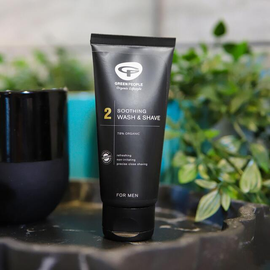 Green People Soothing Wash and Shave Gel Mens thumbnail 2