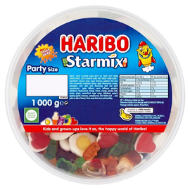 Haribo Starmix Sweets Tub - Image 1