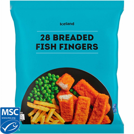 Iceland 28 (approx.) Breaded Fish Fingers 700g - Image 1