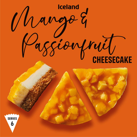 Iceland Mango & Passionfruit Cheesecake 450g - Image 1
