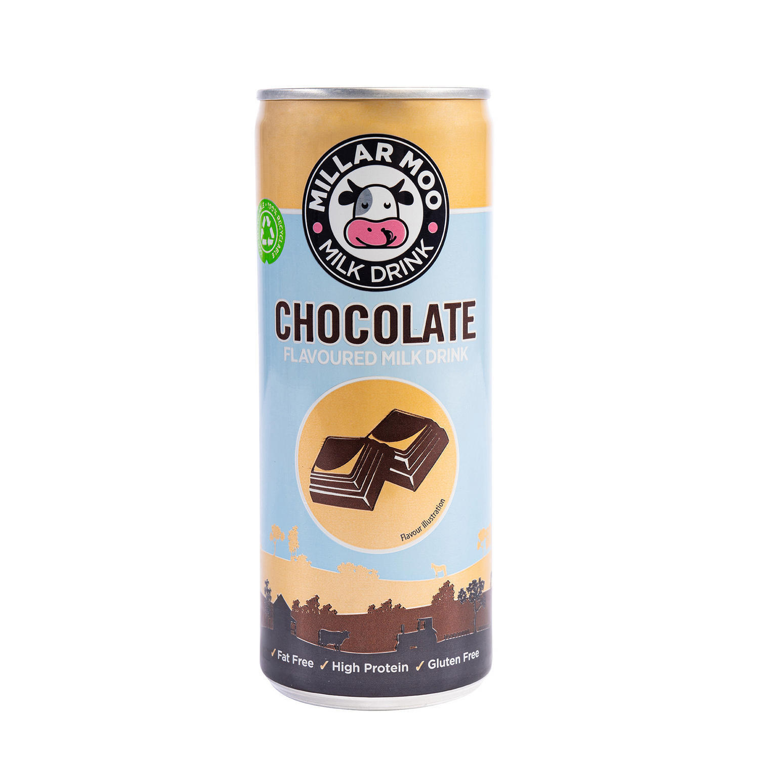 Millar Moo Chocolate Flavoured Milk Drink 250ml