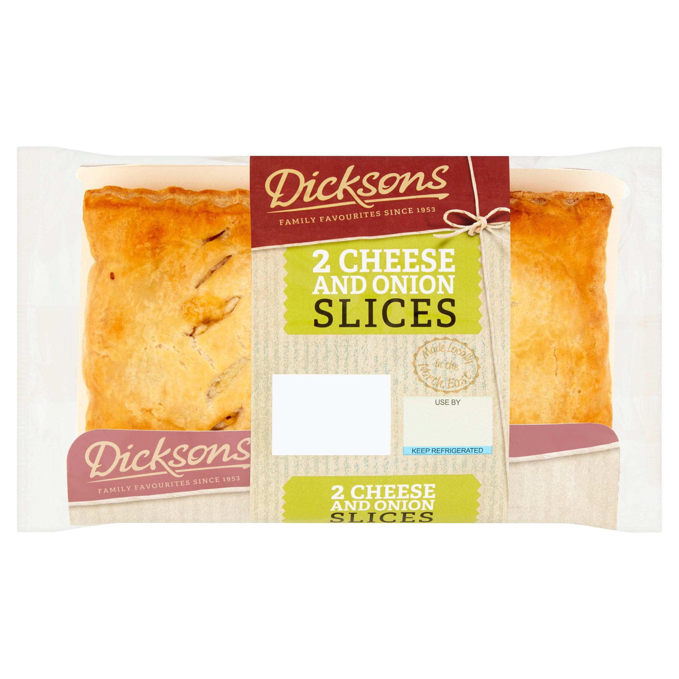 Dicksons Cheese and Onion Slices 2 x 125g