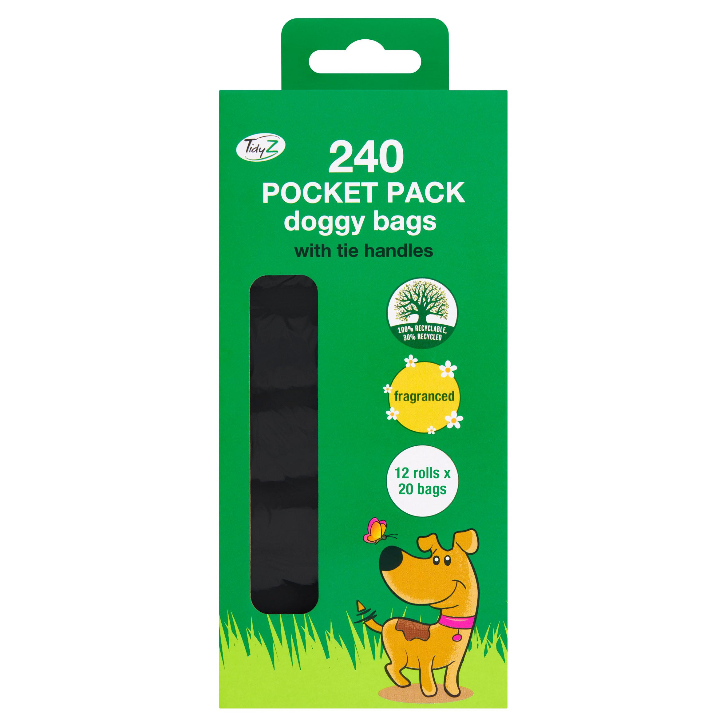 TidyZ 240 Pocket Pack Doggy Bags