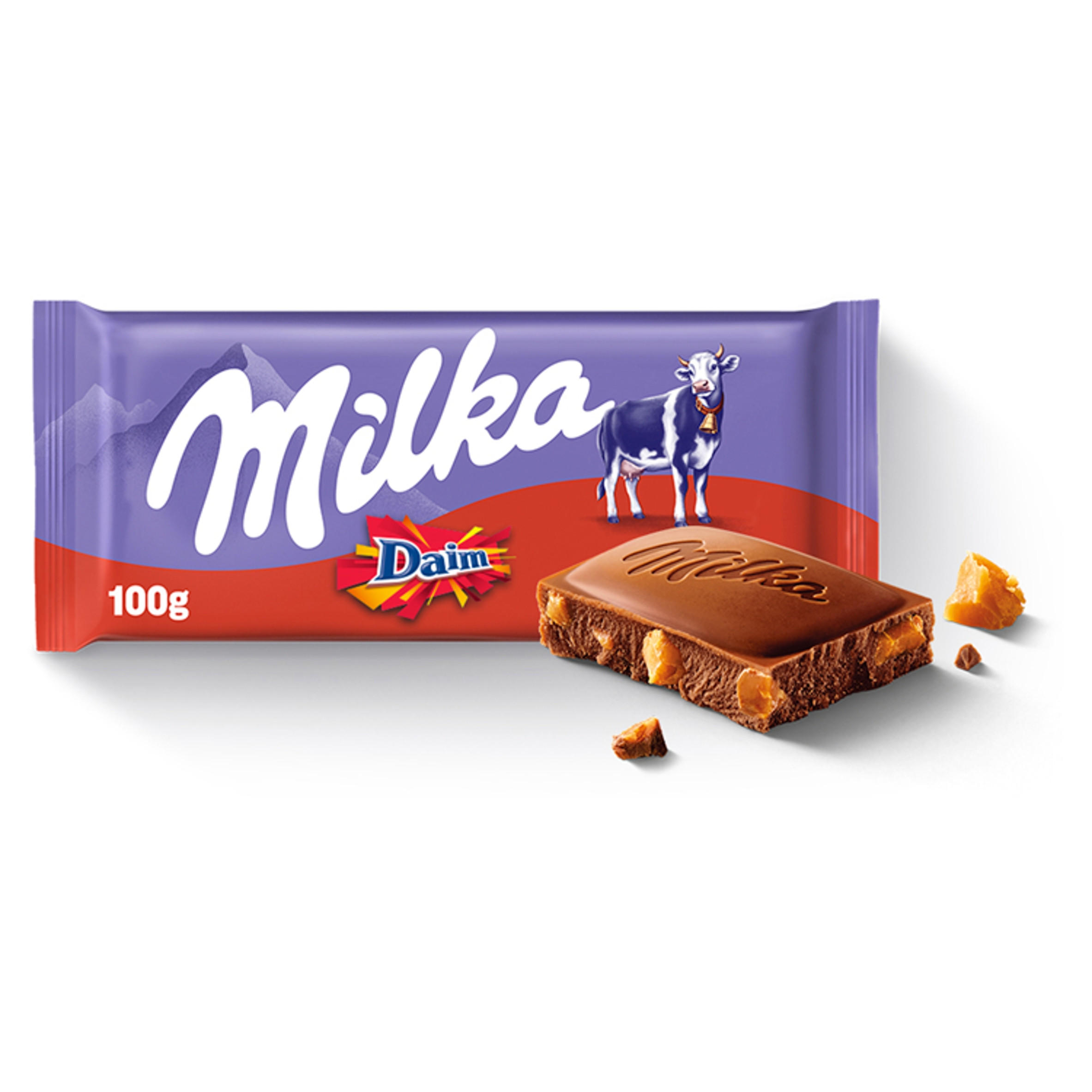 Milka with Daim Chocolate Bar 100g