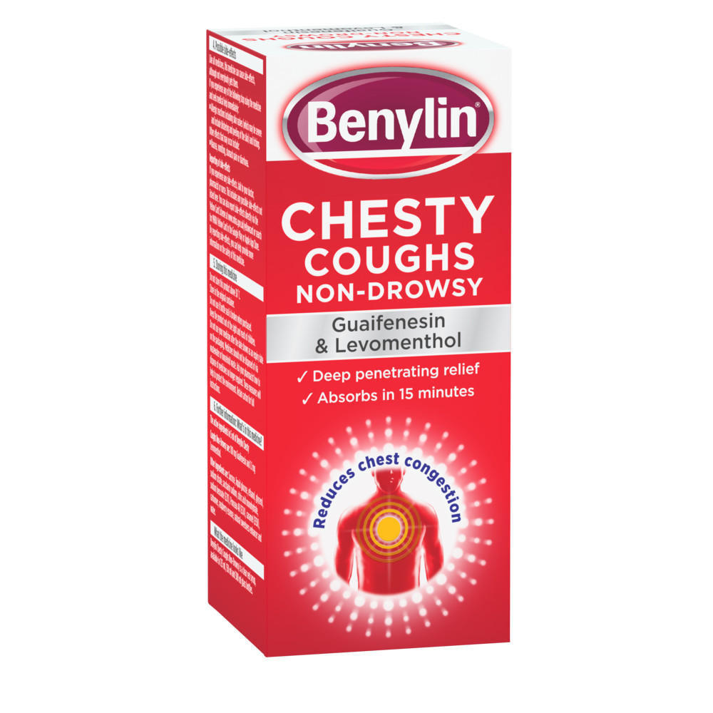 Benylin Non-Drowsy Chesty Cough Medicine 125ml