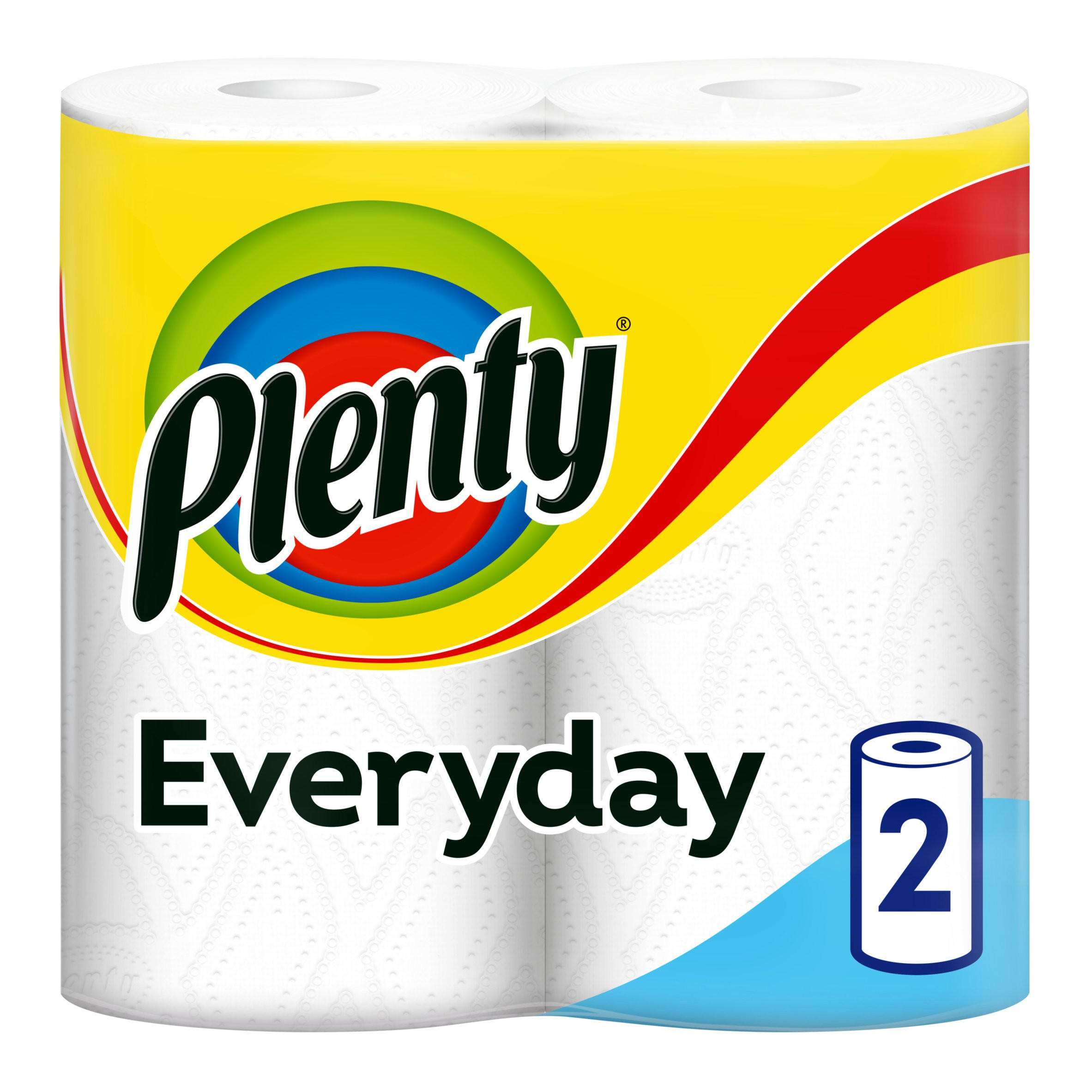 Plenty Everyday Kitchen Roll 2 Rolls