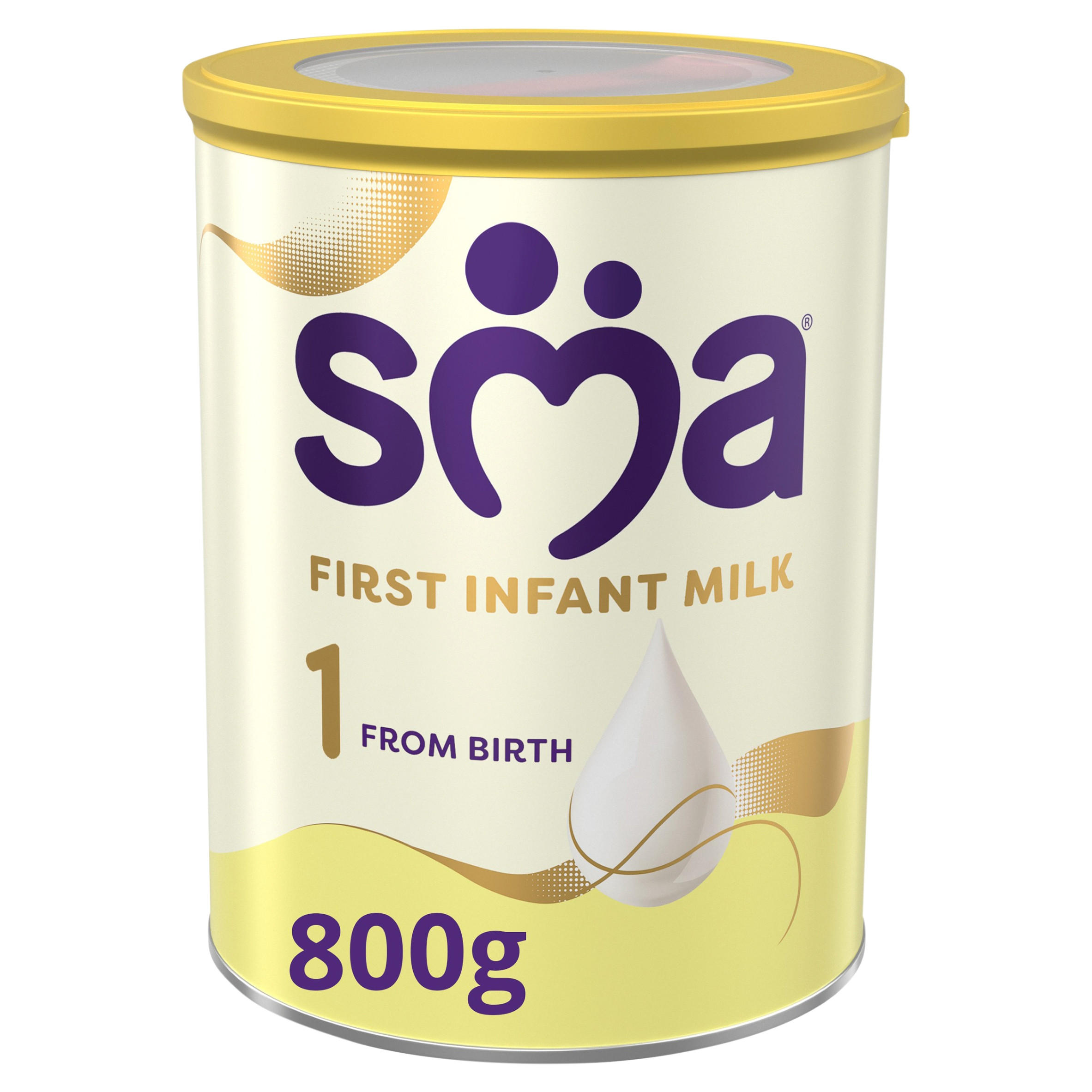 SMA® First Infant Baby Milk Powder Formula from birth 800g