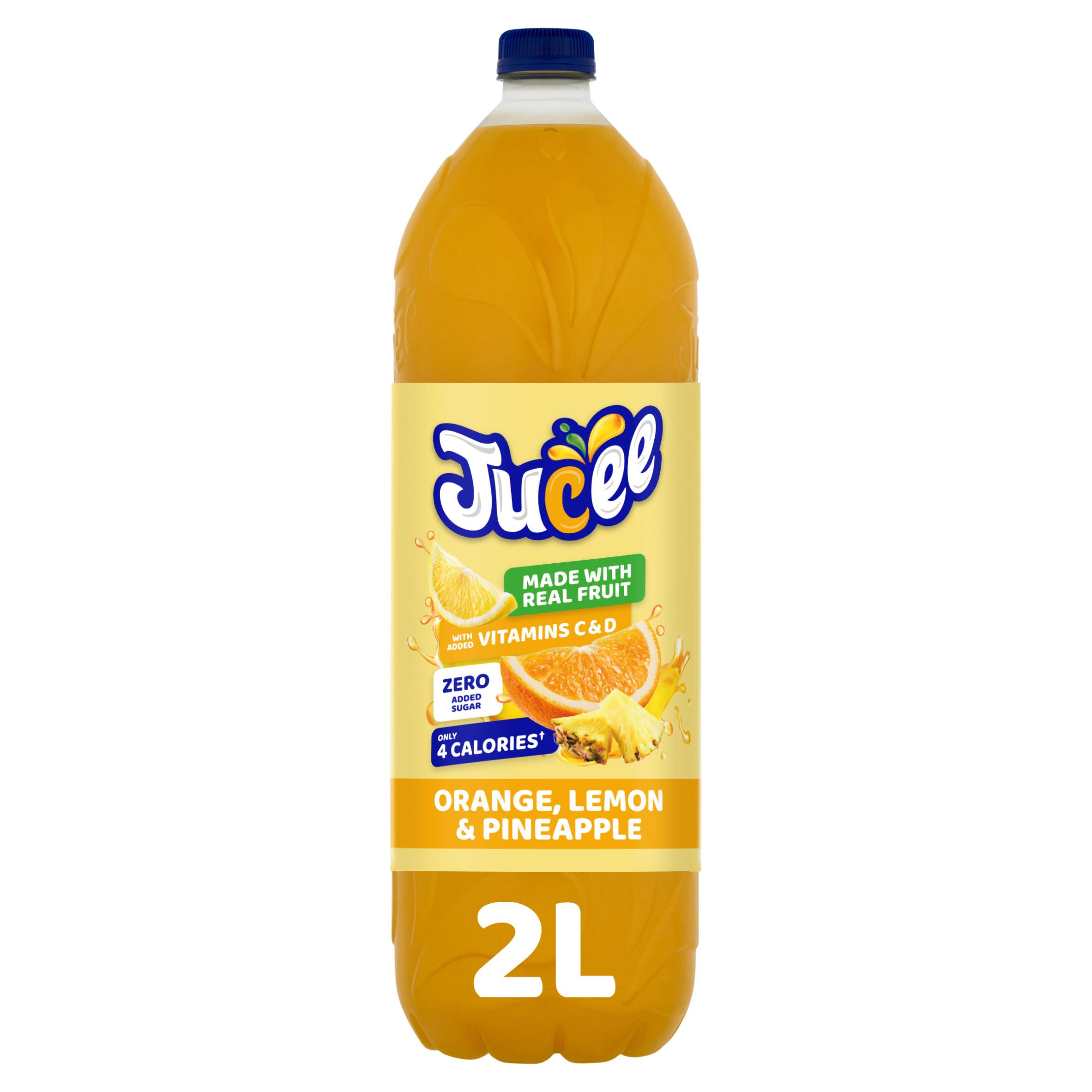 Jucee Orange, Lemon & Pineapple 2 Litre