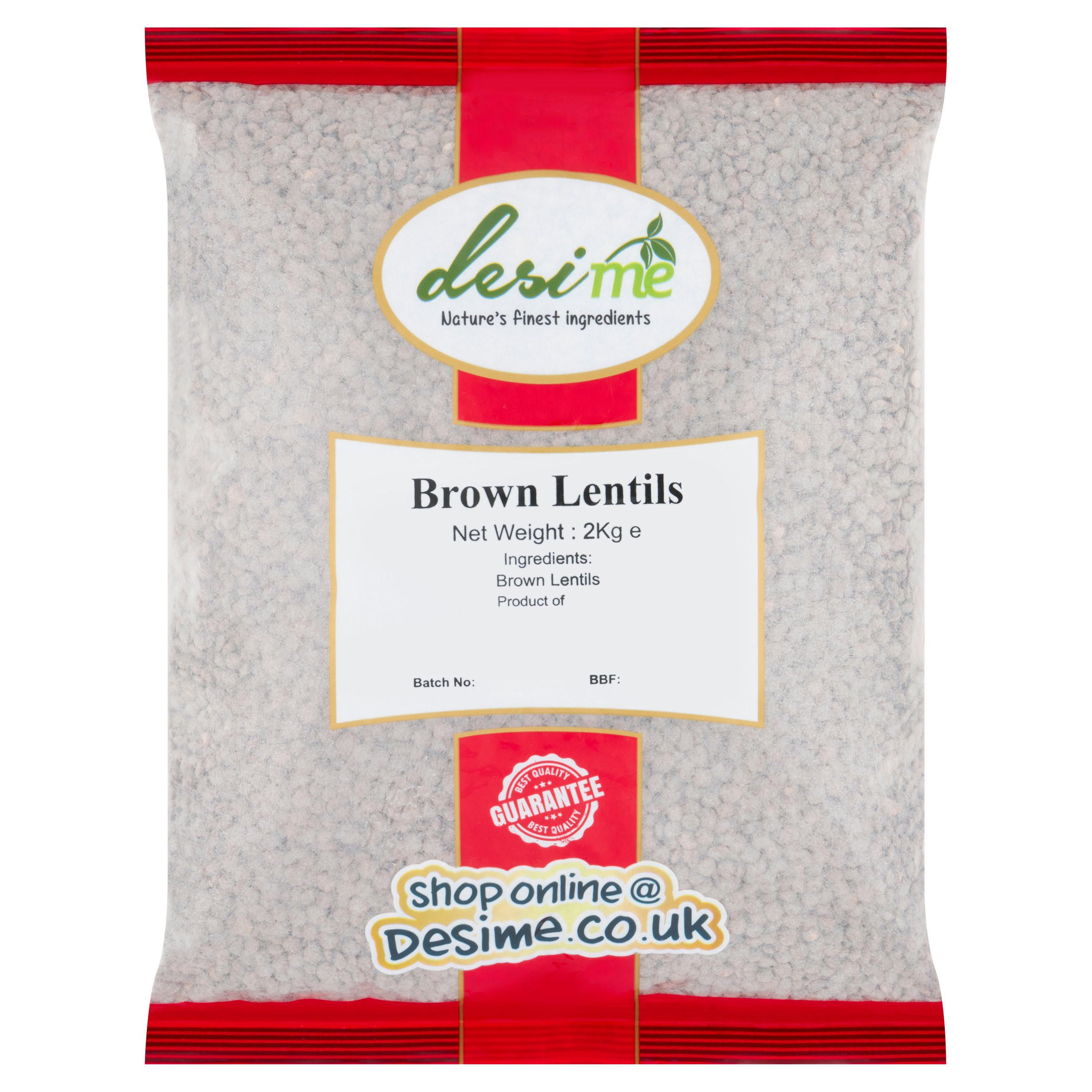 Desime Brown Lentils 2kg