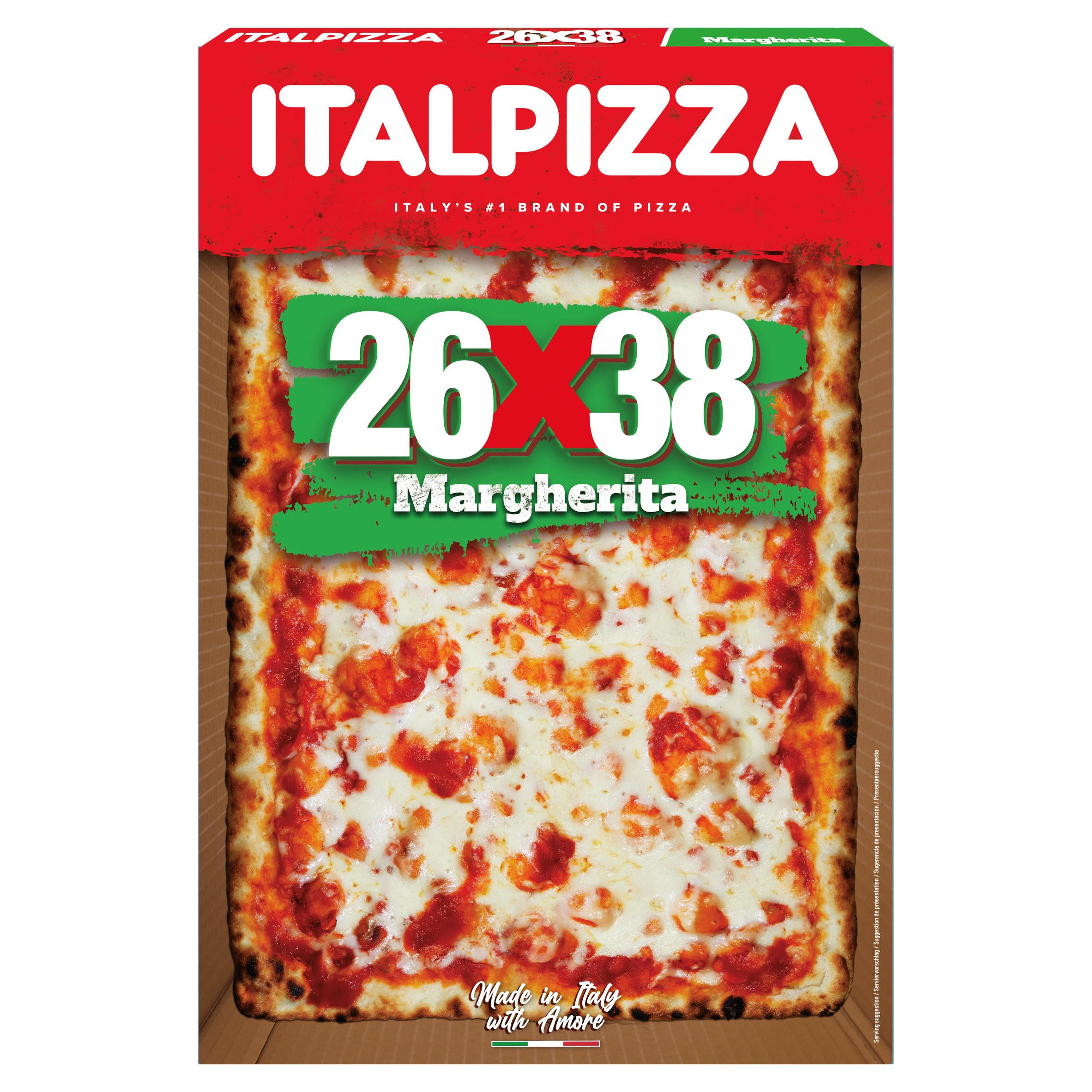 Italpizza 26 X 38 Margherita Pizza 510g