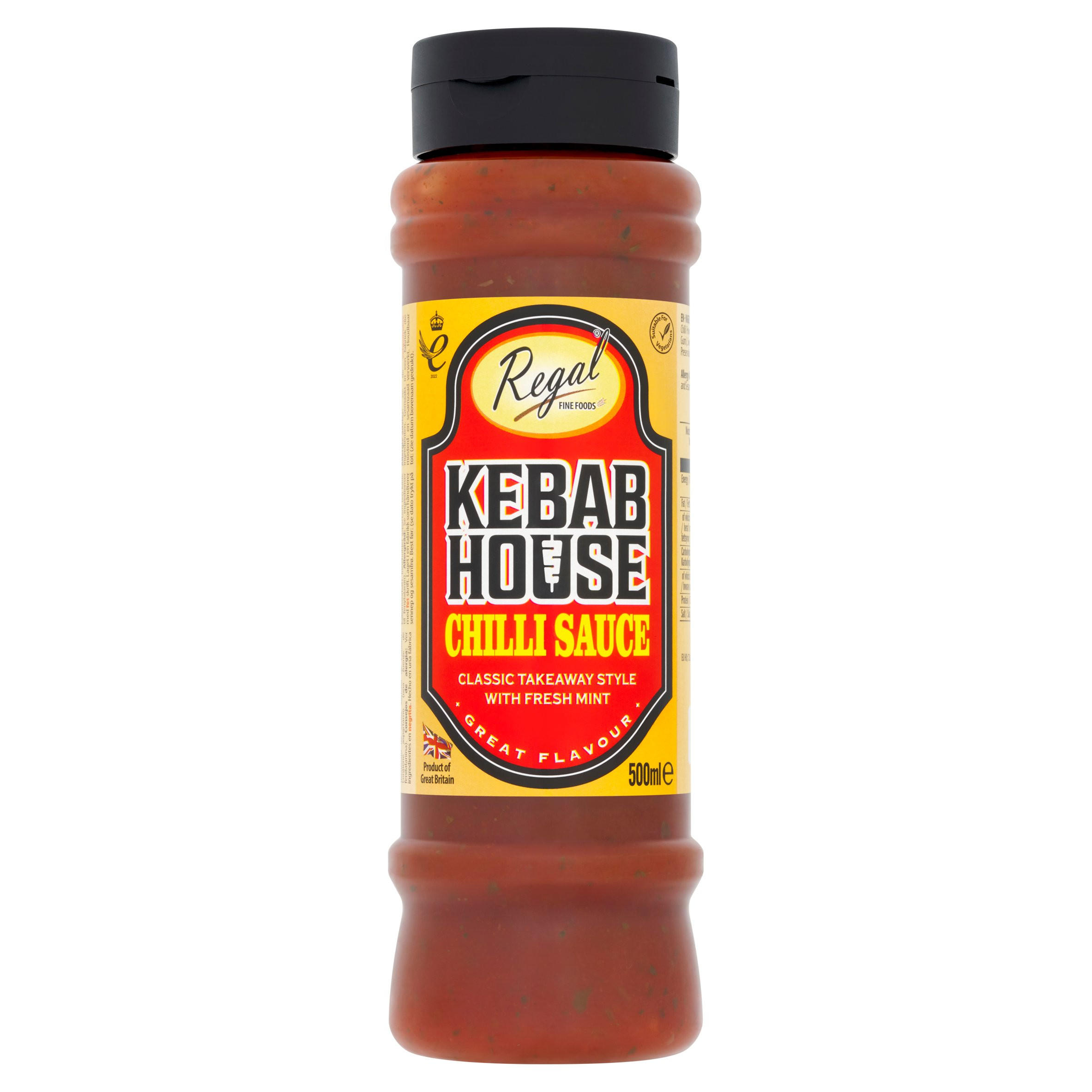 Regal Fine Foods Kebab House Chilli Sauce 500ml