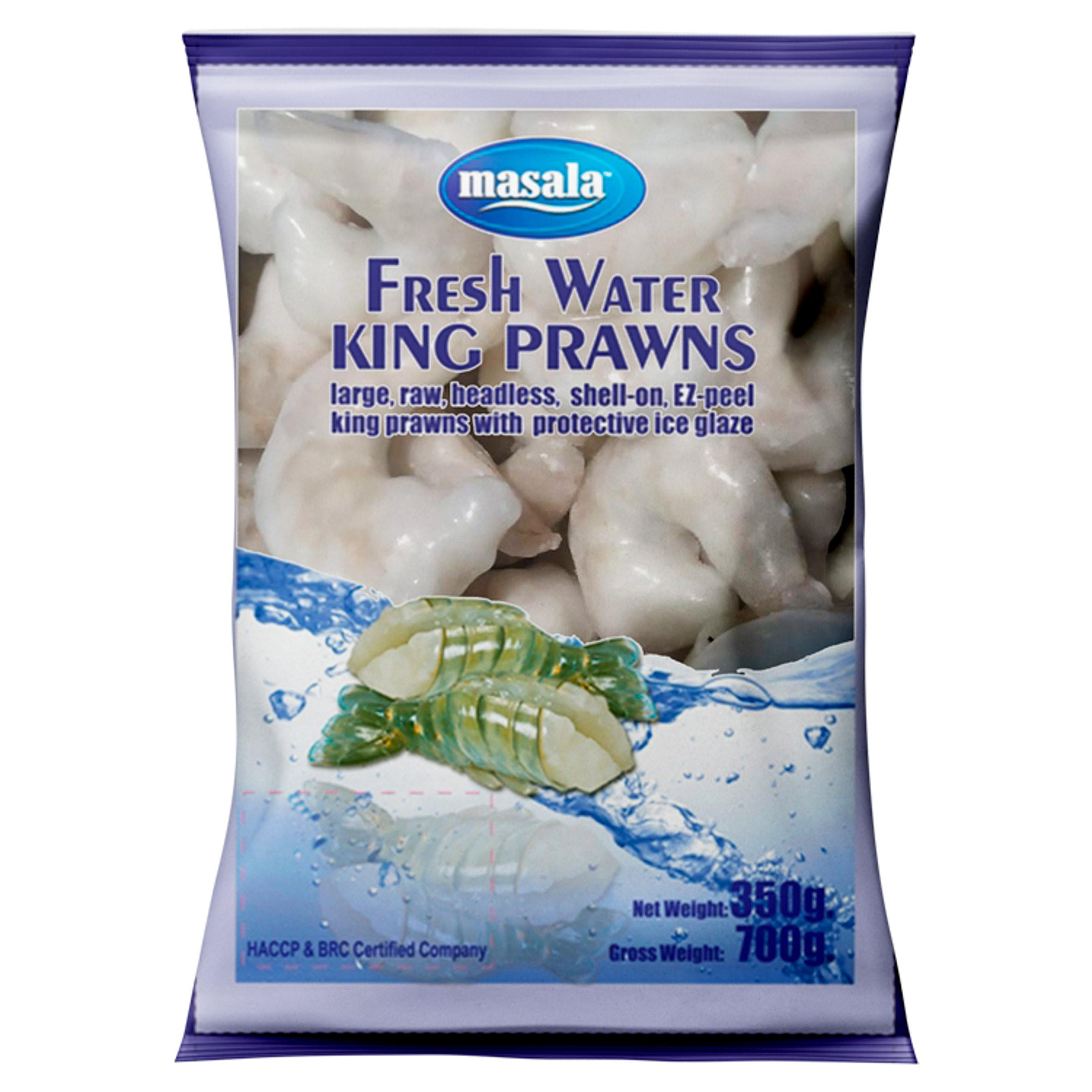 Masala Fresh Water King Prawns 350g