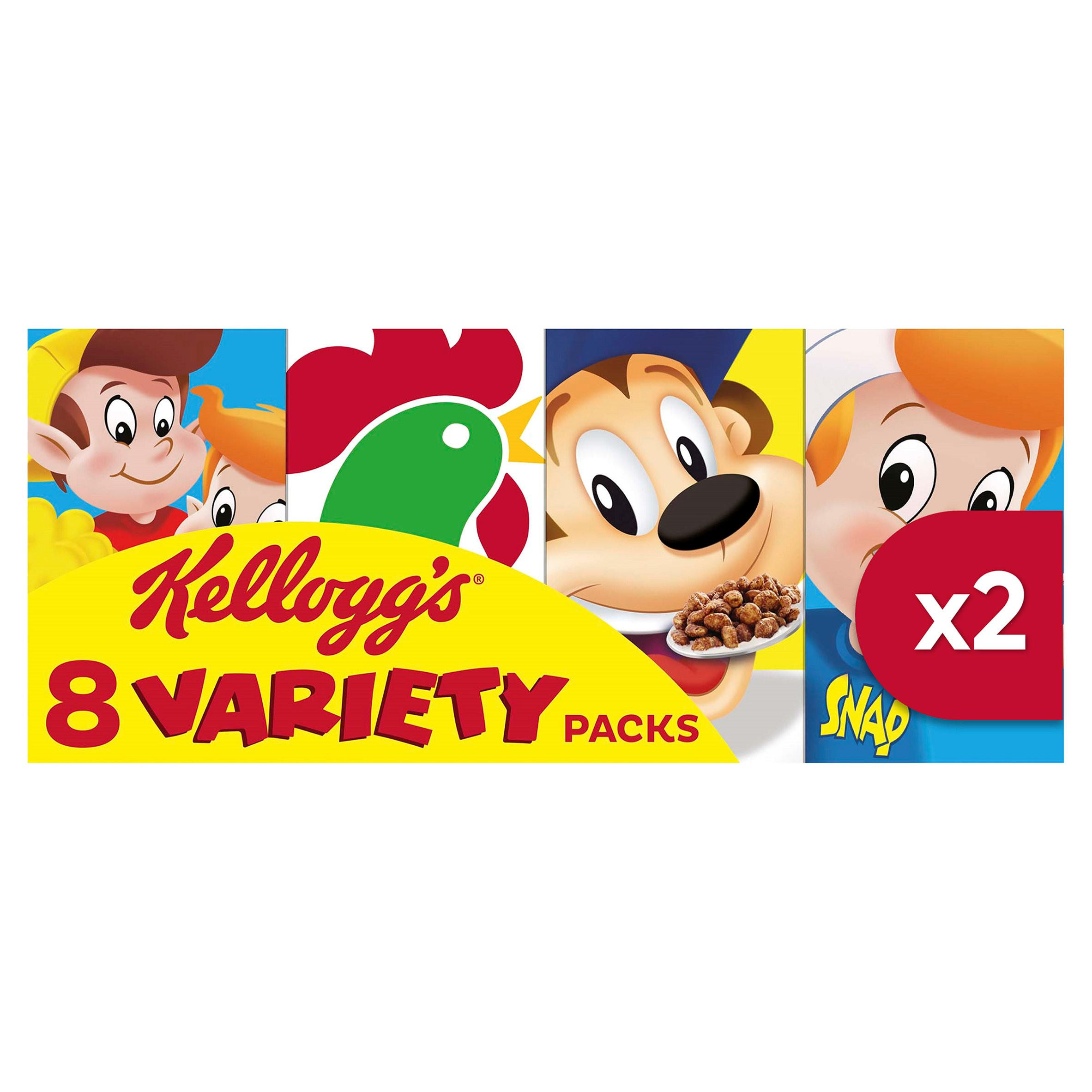Kellogg's Breakfast Cereal Variety Pack 16-pack