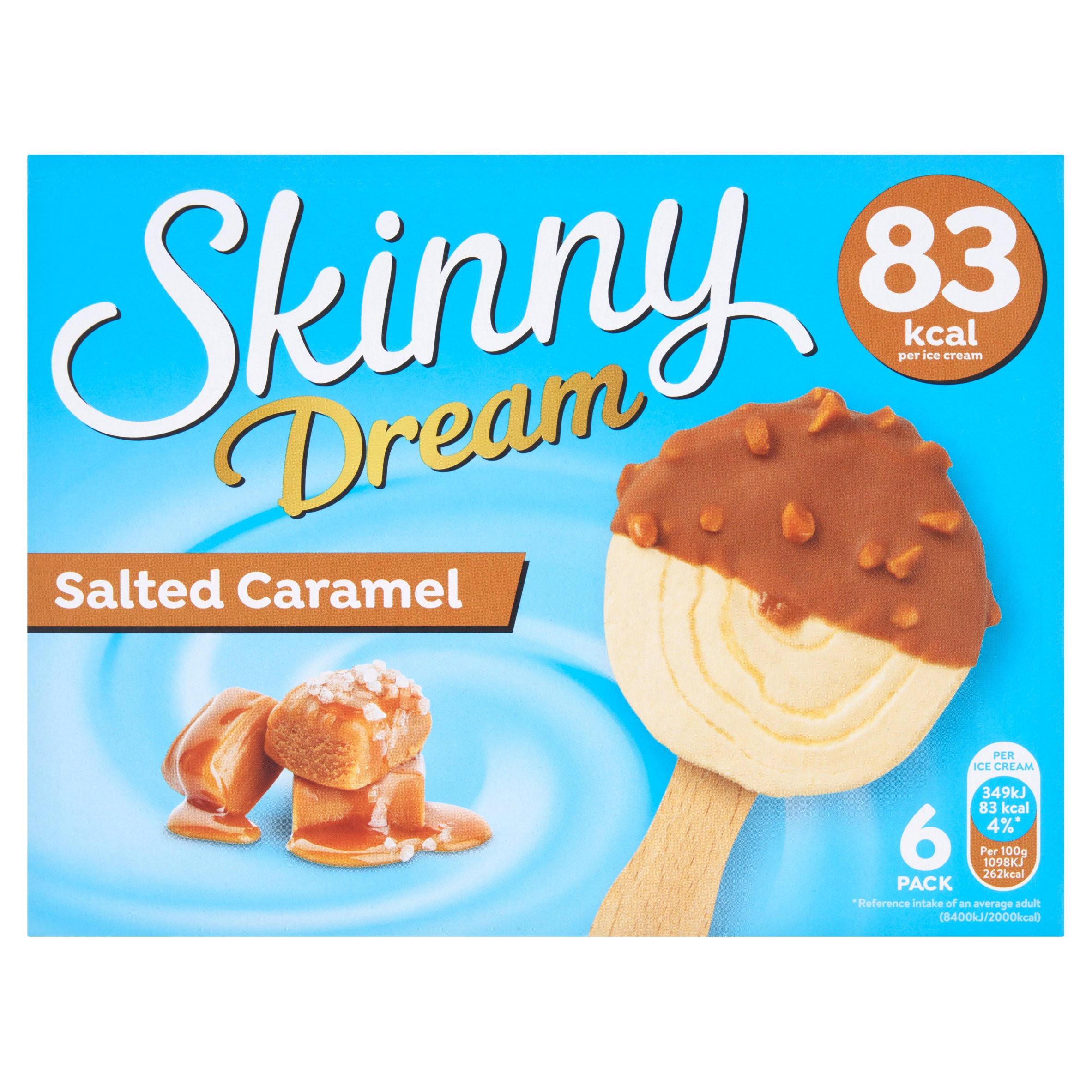 Skinny Dream Salted Caramel 6 x 32g (192g)