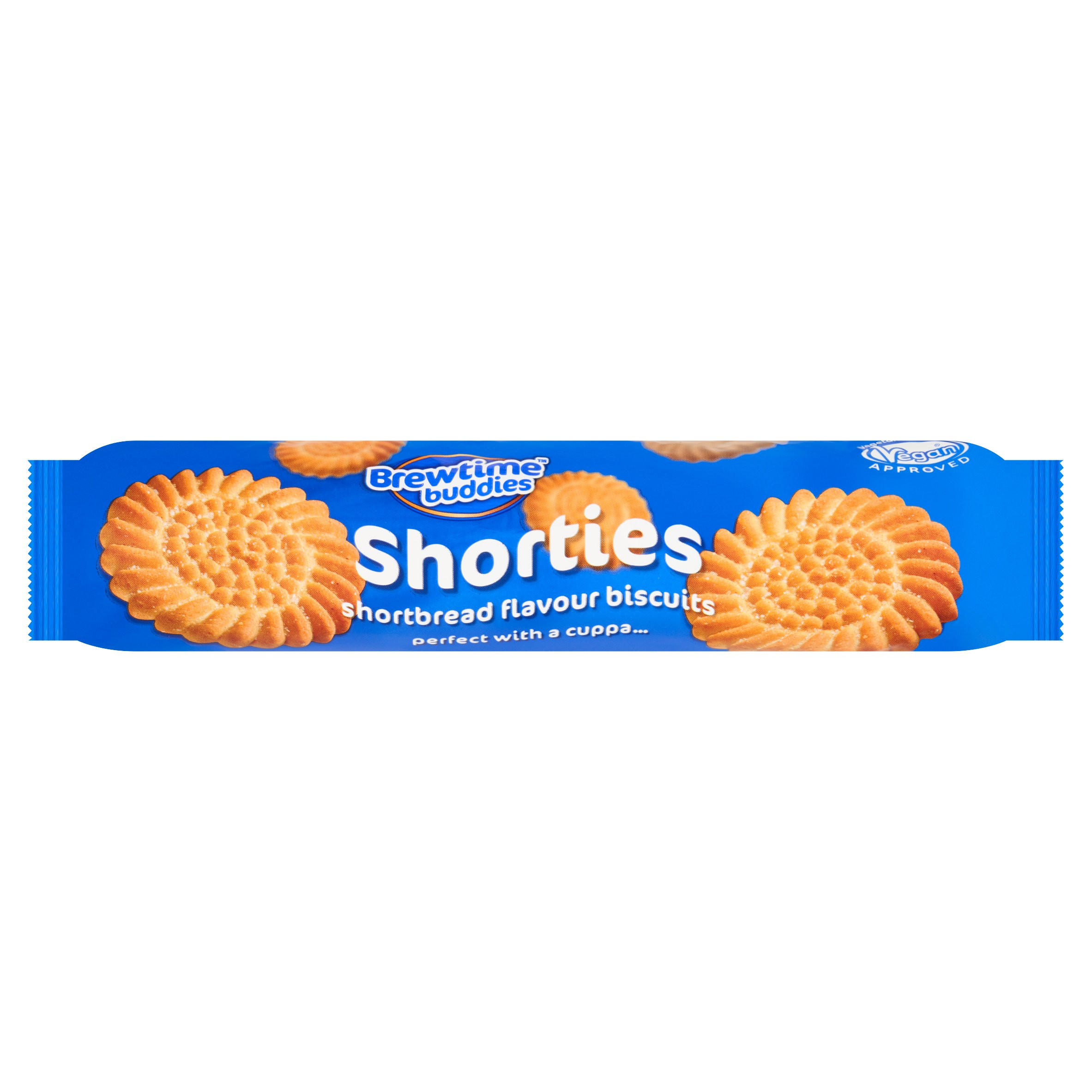 Brewtime Buddies Shorties Shortbread Flavour Biscuits 250g