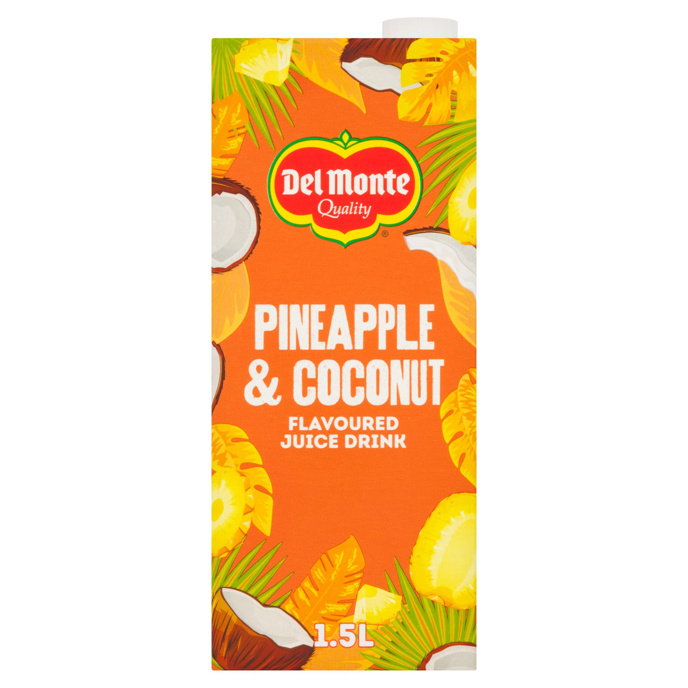 Del Monte Pineapple & Coconut Flavoured Juice Drink 1.5L