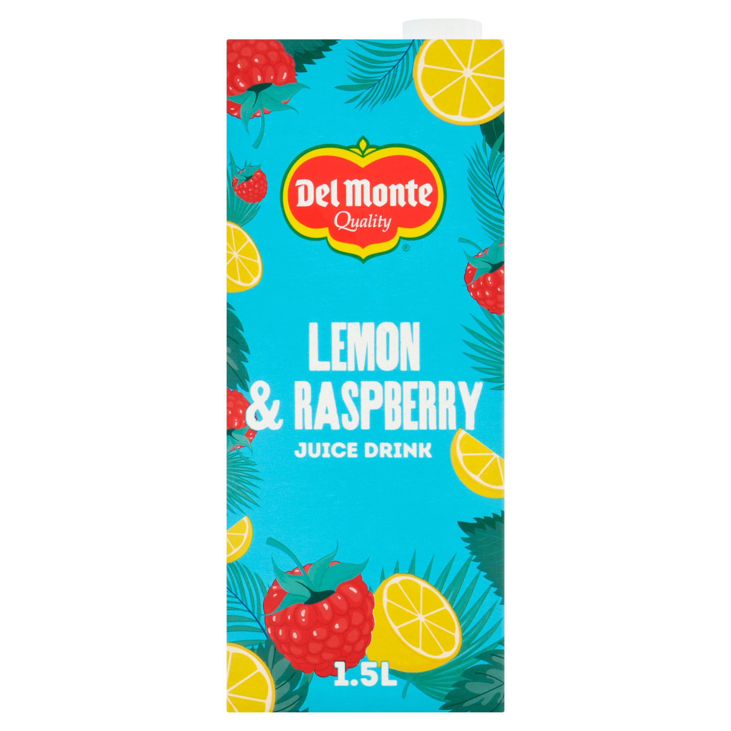 Del Monte Lemon & Raspberry Juice Drink 1.5L