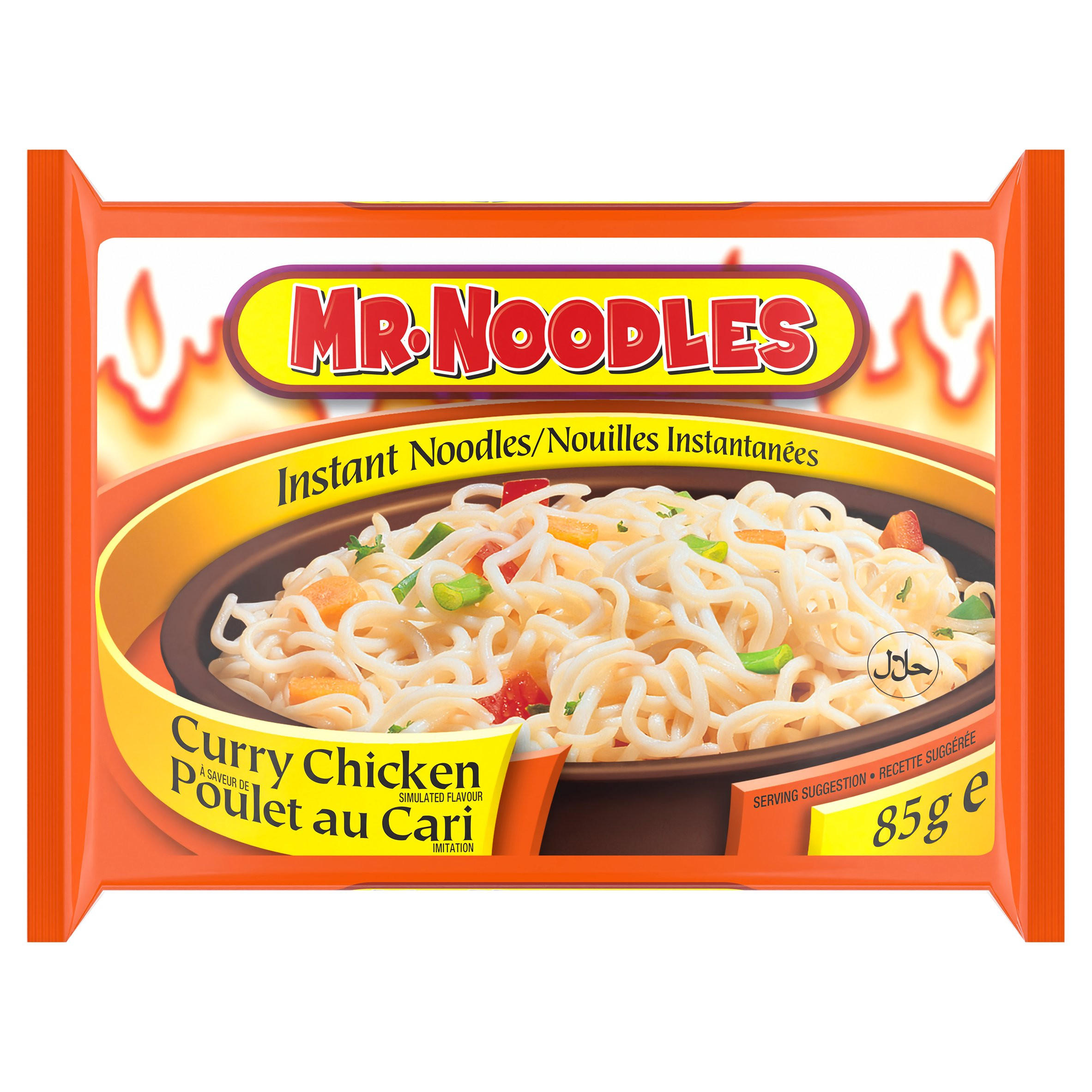 Mr. Noodles Instant Noodles Curry Chicken Flavour 85g