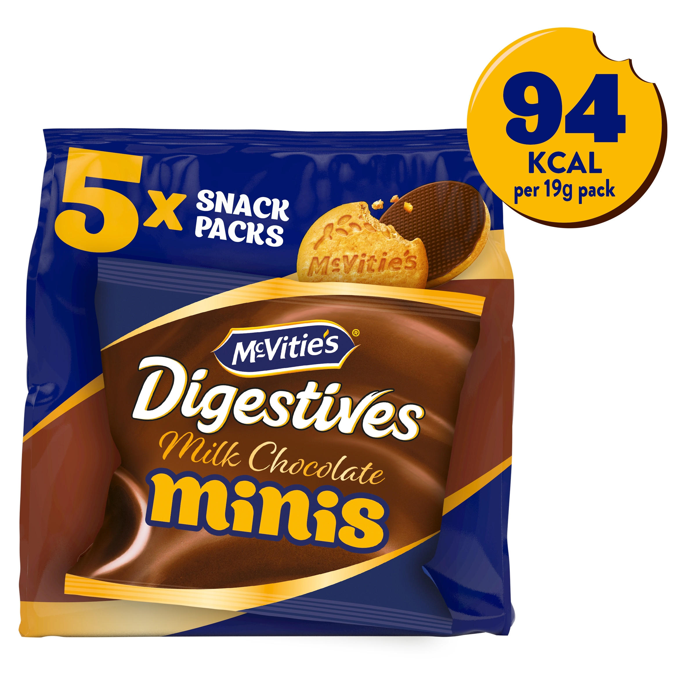 McVitie's Chocolate Digestive Mini Biscuits Multipack