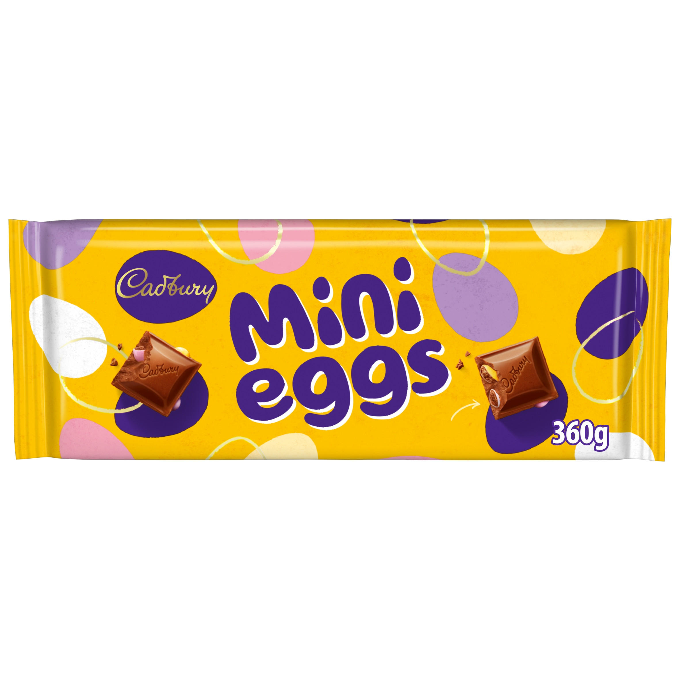 Cadbury Mini Eggs Large Chocolate Bar 360g
