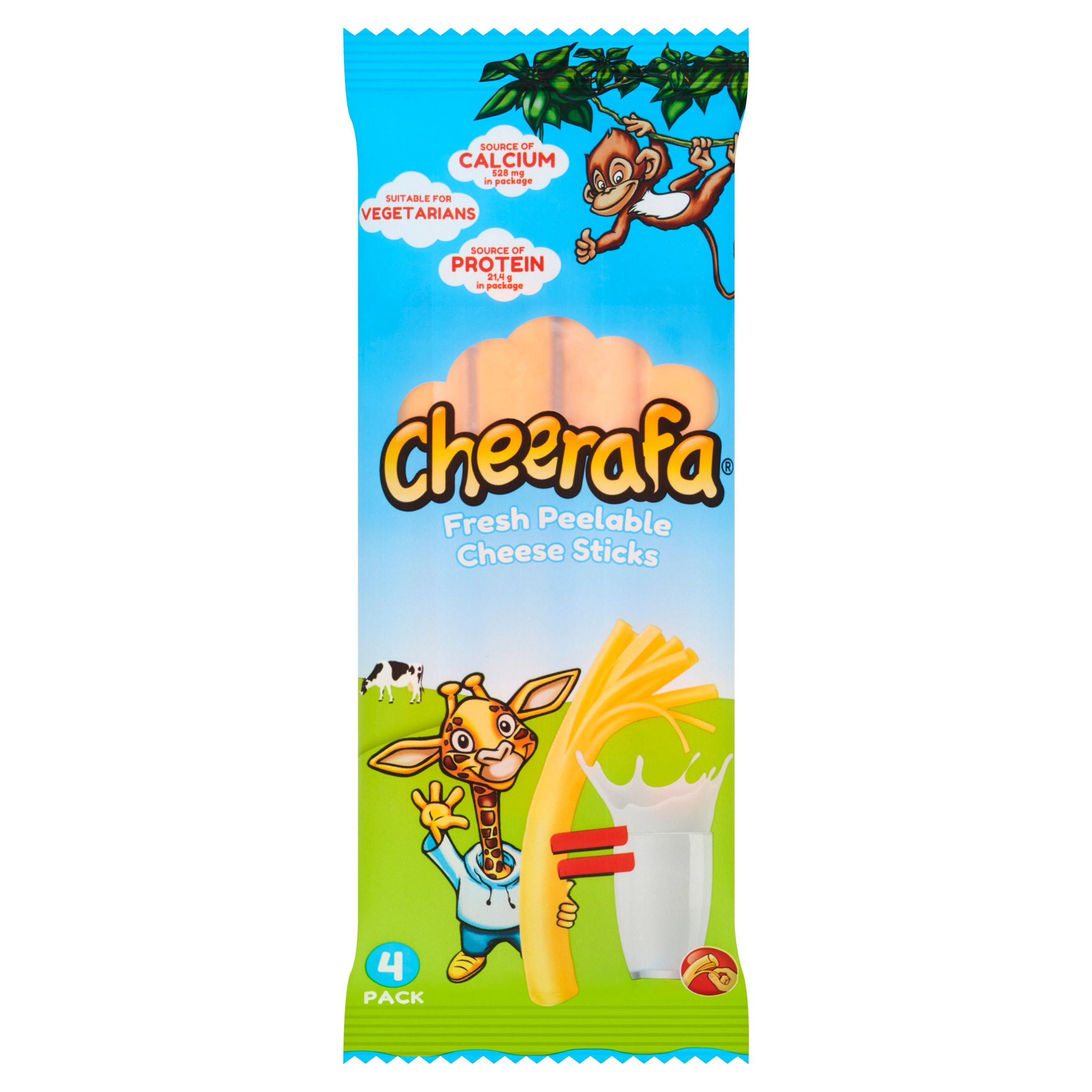 Cheerafa 4pk Fresh Peelable Cheese Sticks