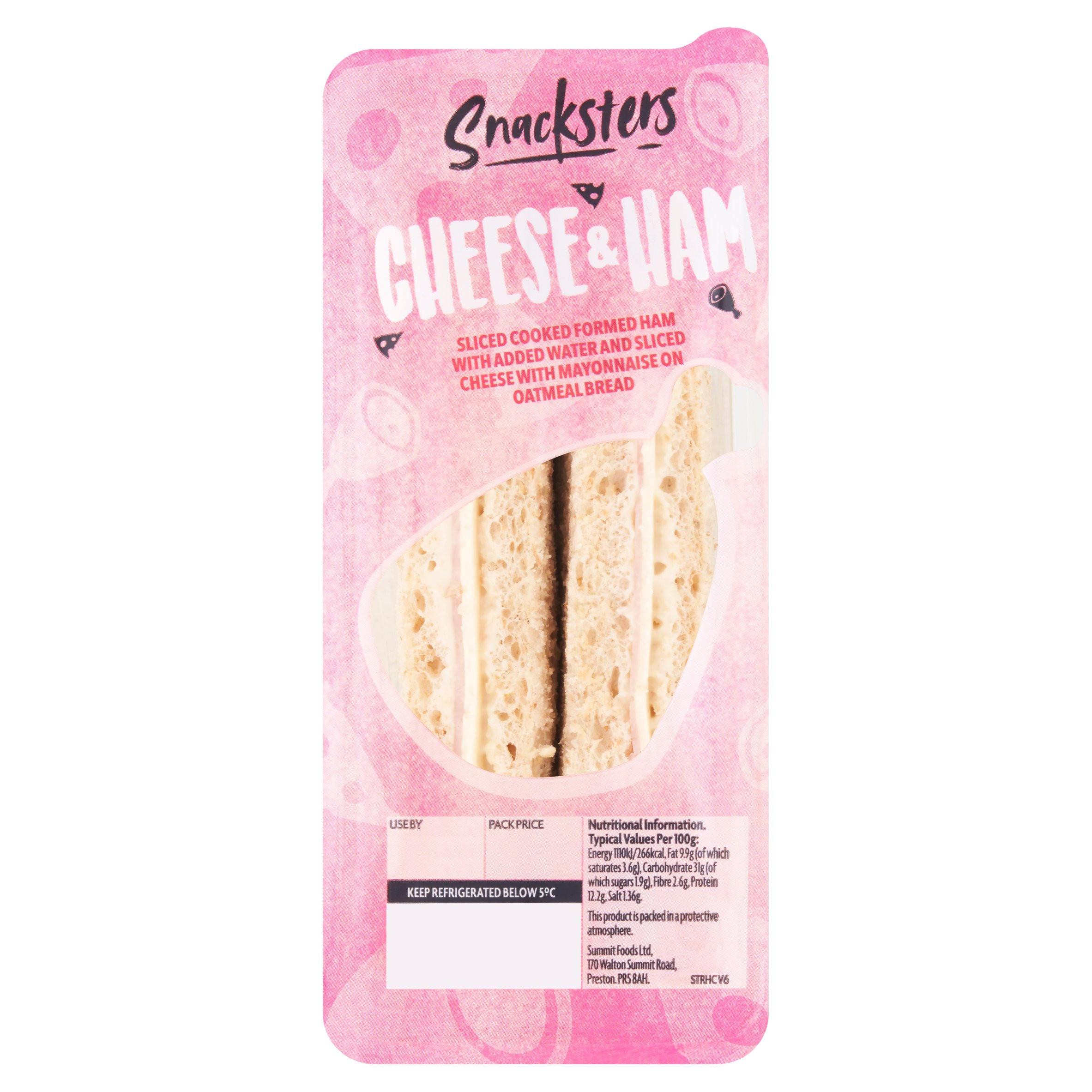 Snacksters Cheese & Ham