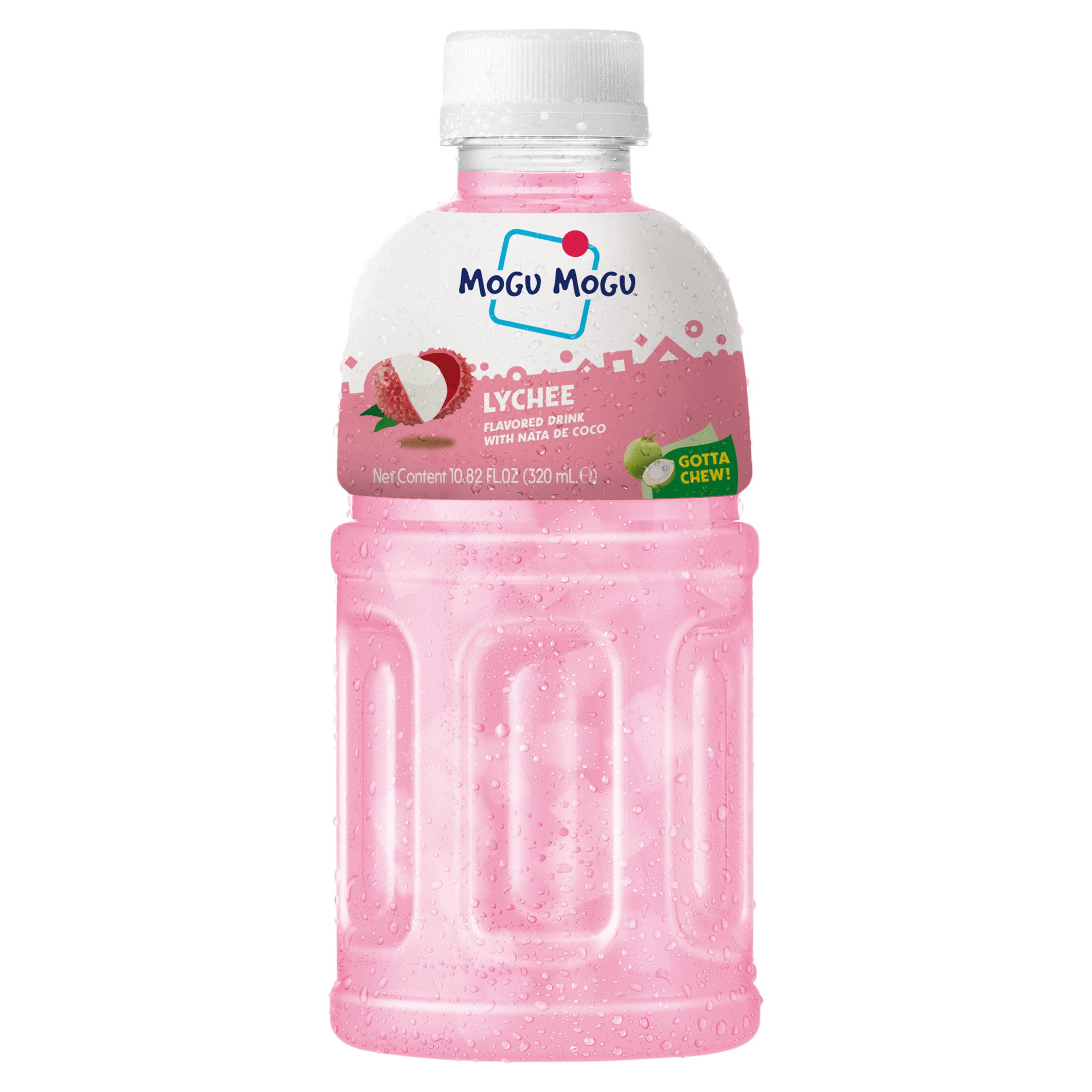 Mogu Mogu Lychee Flavored Drink with Nata de Coco 320ml
