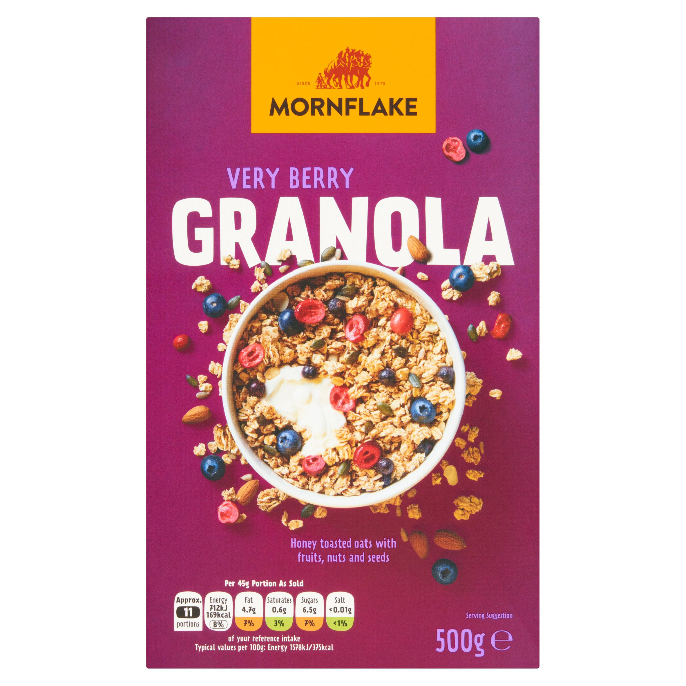 Mornflake Very Berry Granola 500g