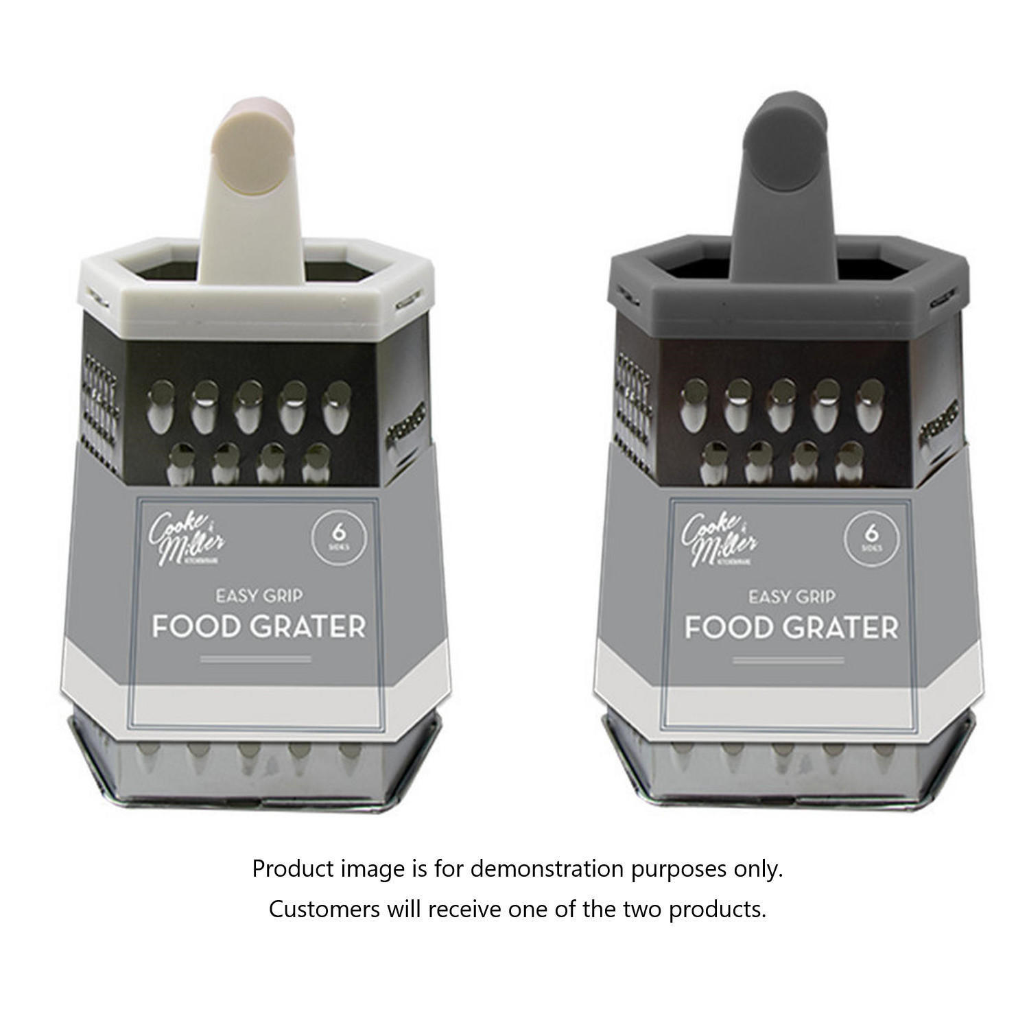 Cooke & Miller Food Grater 6 Sided