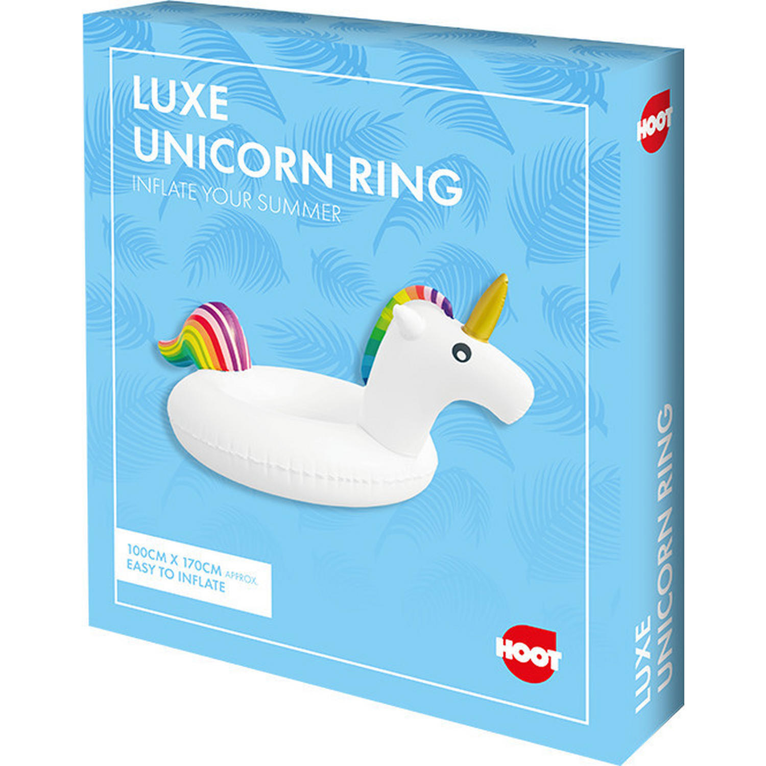 Inflatable Unicorn Ring Float