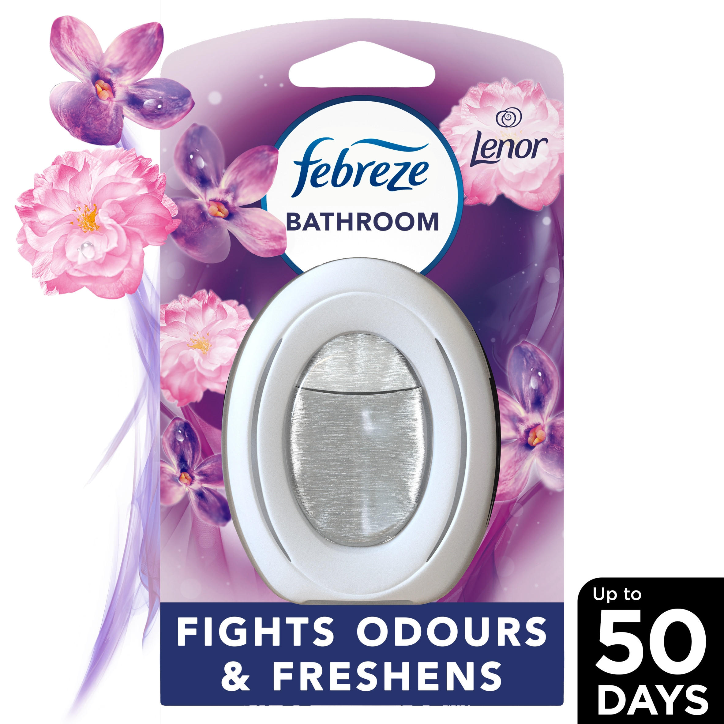 Febreze Bathroom Continuous Air Freshener Exotic Bloom 1Ct