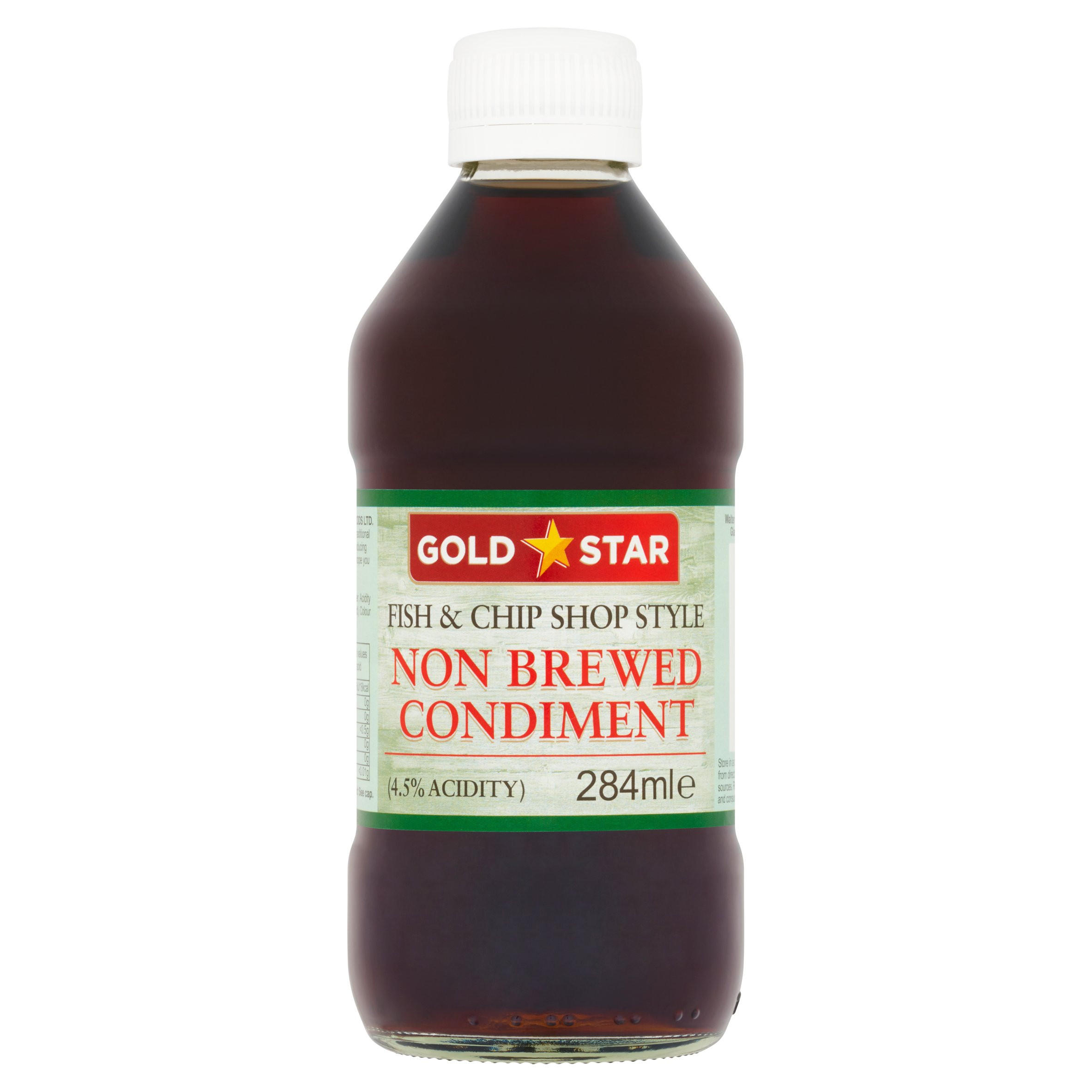 Gold Star Fish & Chip Shop Style Non Brewed Condiment 284ml