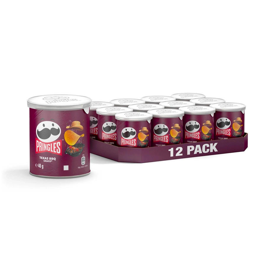 Pringles Texas BBQ Sauce 12 x 40g