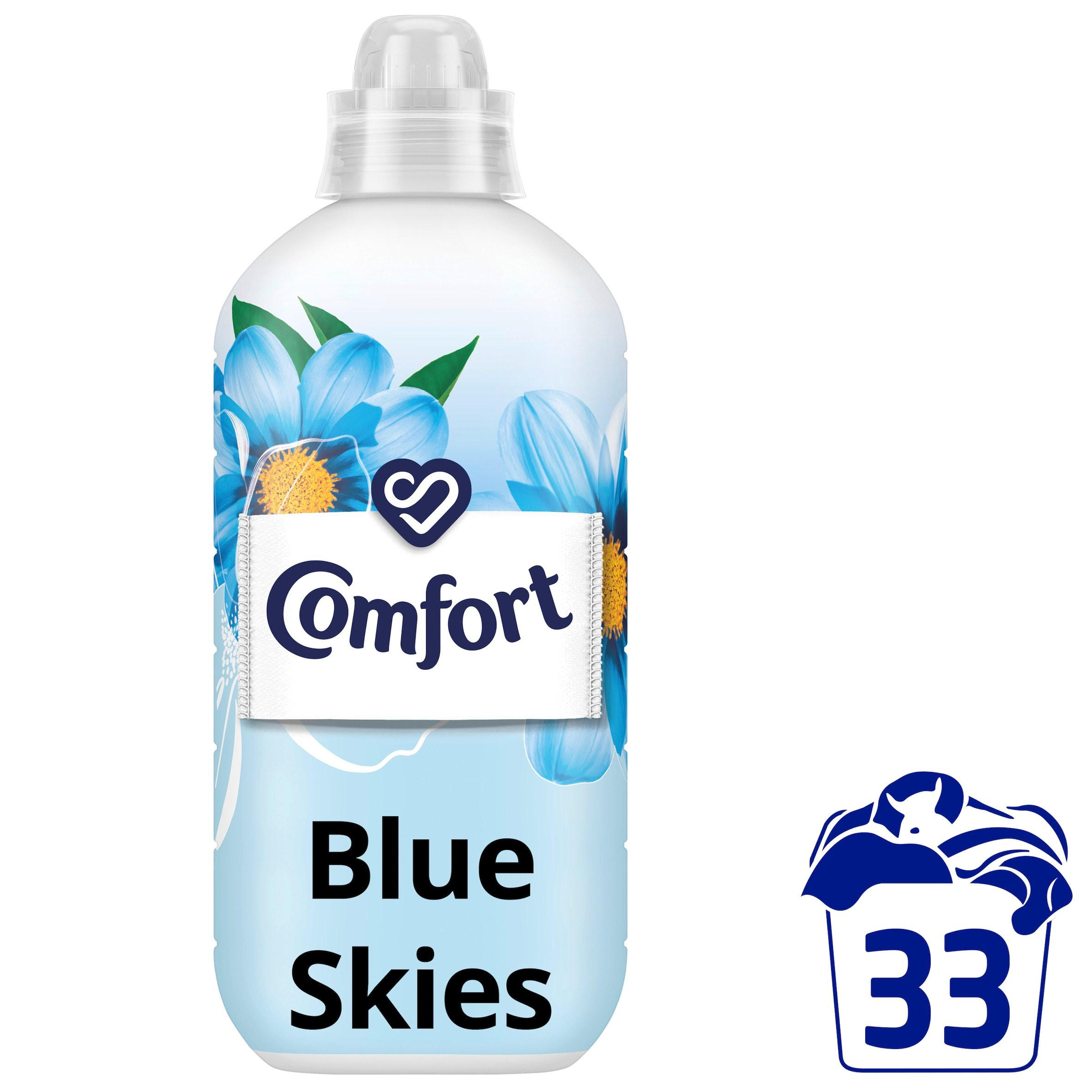Comfort Fabric Conditioner Blue Skies 33 washes (990 ml)